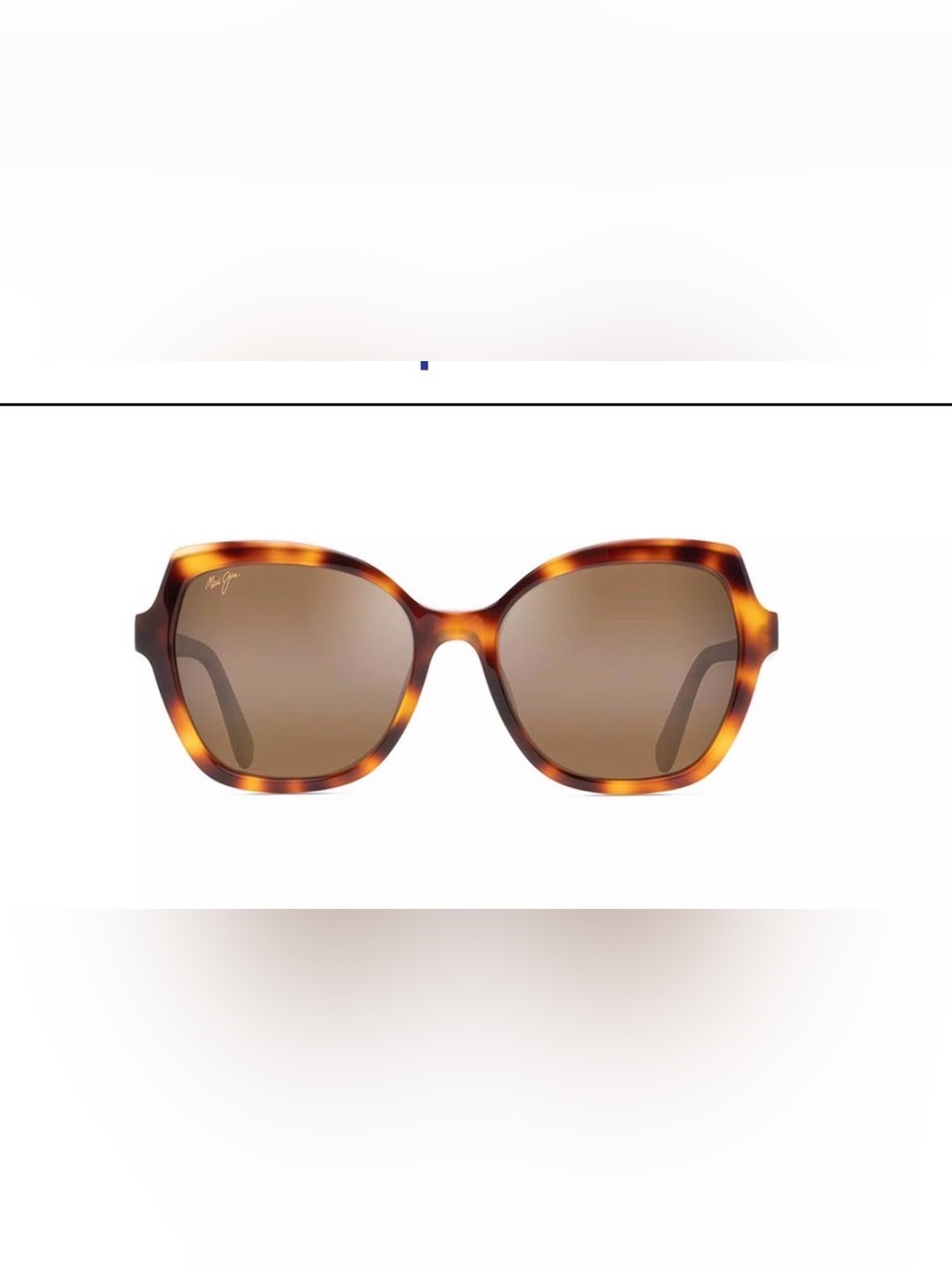 Maui Jim Mamane Oversized Tortoise Sunglasses w case